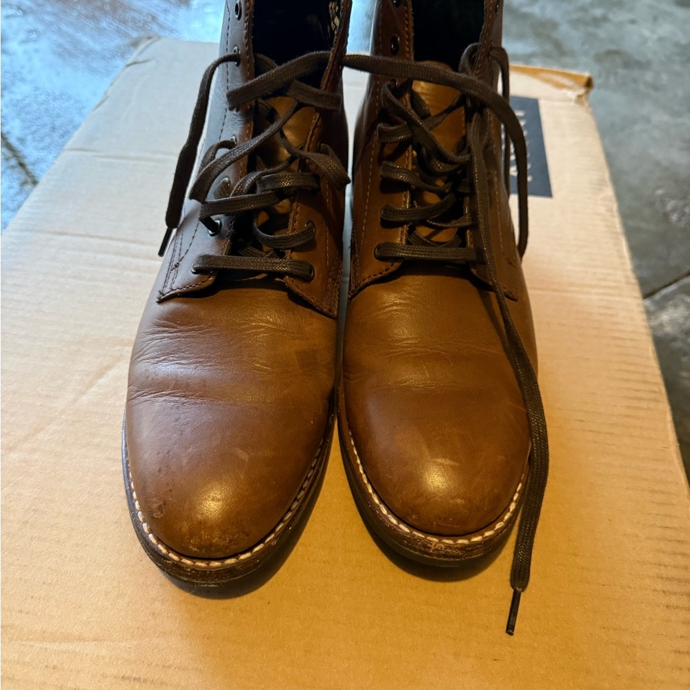 Thursday Boot Company Men's Chestnut Brown Leather Chukka Boots